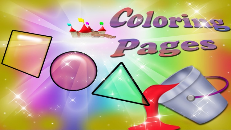 Coloring Pages Learn Shapes