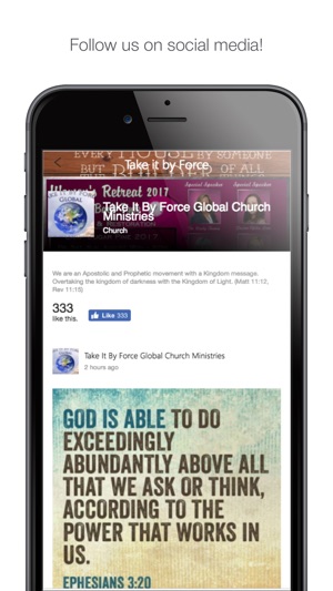 Take it by force Global Church(圖1)-速報App