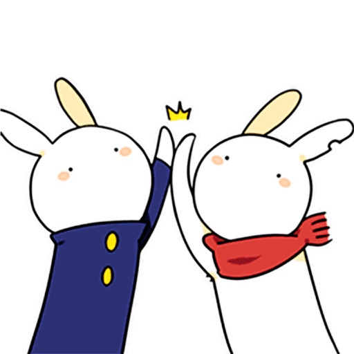 Big Rabbit - Animated Stickers And Emoticons iOS App
