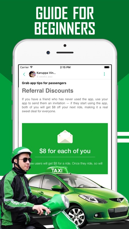 Guide for Grab - Car, Taxi, Bike Booking App screenshot-3