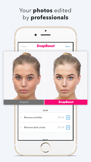 SnapBoost: Your photos edited by retouchers(圖1)-速報App