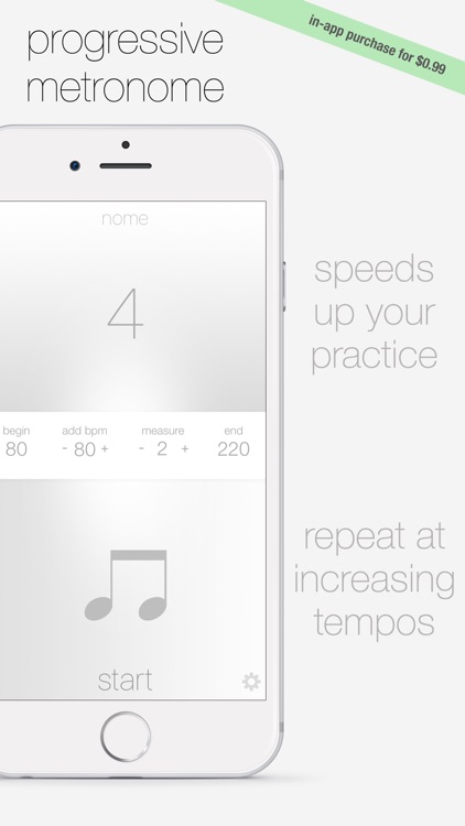 Nome - The Minimal Metronome screenshot-3