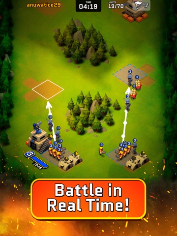 Mobile Empires: Multiplayer Battle War Game screenshot 3
