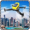 Drone Taxi Flight Simulator: Zombie City