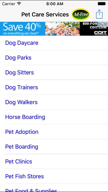 Pet Care Services Finder