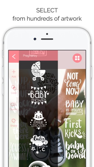 Swaddle - Baby Pics Pregnancy Stickers Moments App(圖2)-速報App