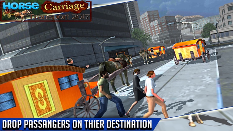 Horse Carriage Transport 3d screenshot-3