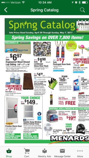 menards on the app store menards sale flyers