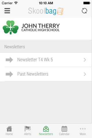 John Therry Catholic High School - Skoolbag screenshot 4