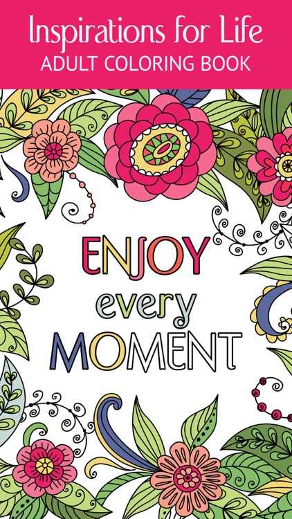 Coloring Book - Inspiration Color Therapy Pages