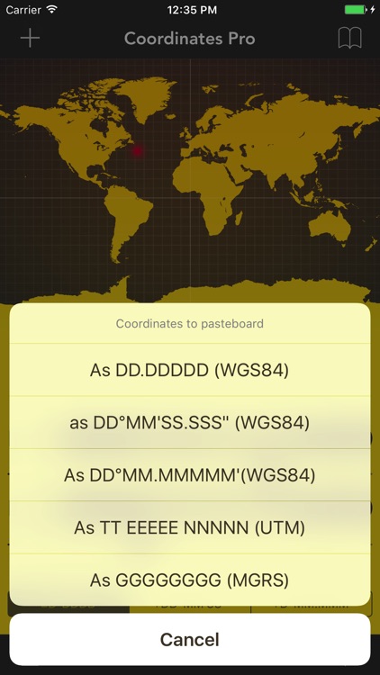 Coordinates Pro