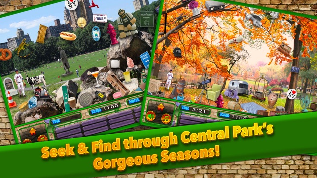 Hidden Objects Central Park New York City Gardens(圖2)-速報App