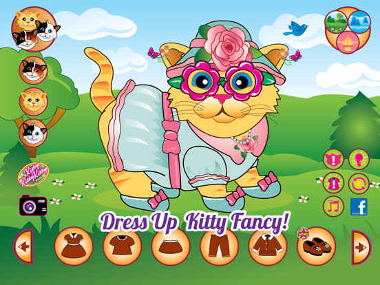 Kitty Kitty Kitty Dress Up screenshot 2