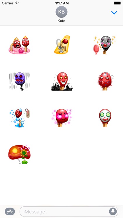Life of Matchsticks Emoji Sticker