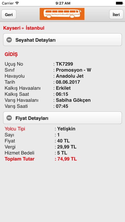 Kolay Uçak Bileti screenshot-3