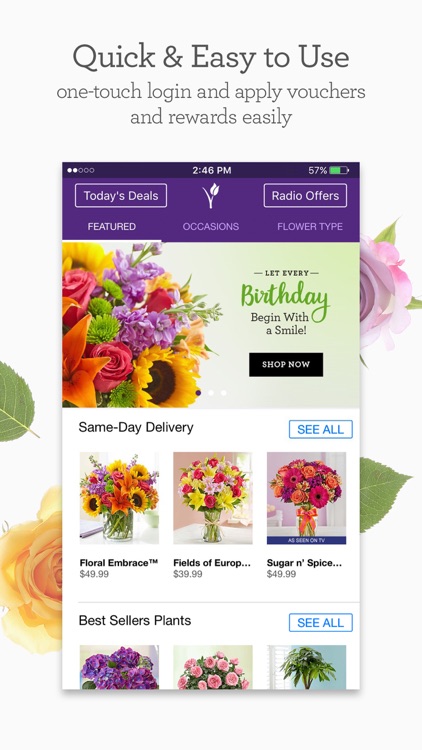 1-800-Flowers.com: Send flowers, bouquets, & gift
