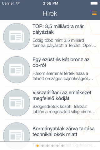 Hódmezővásárhely MobilApp screenshot 2