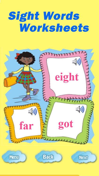 Sight Word Worksheets For Pre K and Kindergarten