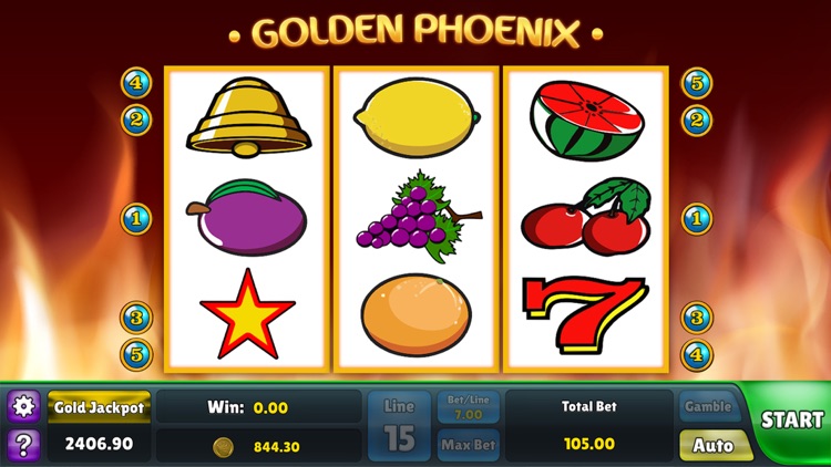 Golden Phoenix Slot Machine screenshot-4