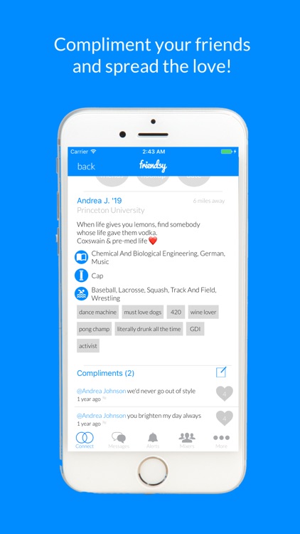 Friendsy - Meet College Students screenshot-4
