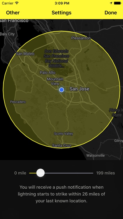 My Lightning Tracker - Live Thunderstorm Map