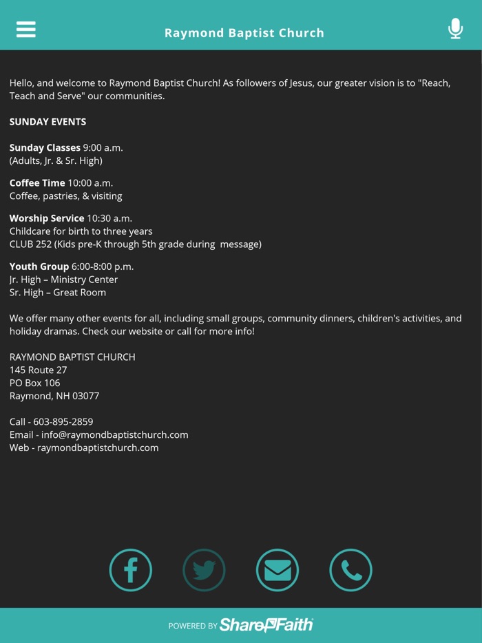 Raymond Baptist Church