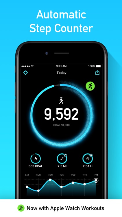 StepsApp Pedometer - Step Counter Activity Tracker screenshot-0