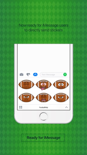 FootballMoji - American football emoji & stickers(圖3)-速報App