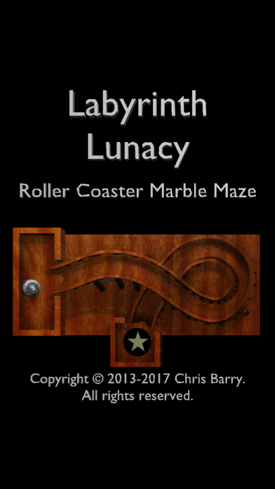 Labyrinth Lunacy: Roller Coaster Marble Maze screenshot 2