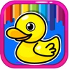 Duck Coloring Book Games For Kids Education