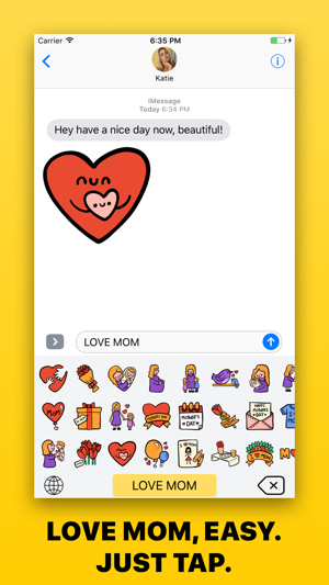 Love Mom: Stickers and Emoji Keyboard(圖1)-速報App