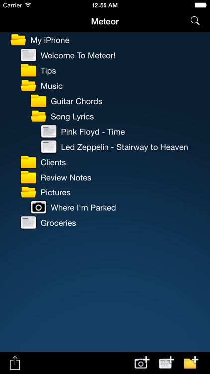 Meteor Notes