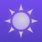 Ultraviolet will tell you how much UV light there is where you are right now based on the time of day and the conditions of the atmosphere