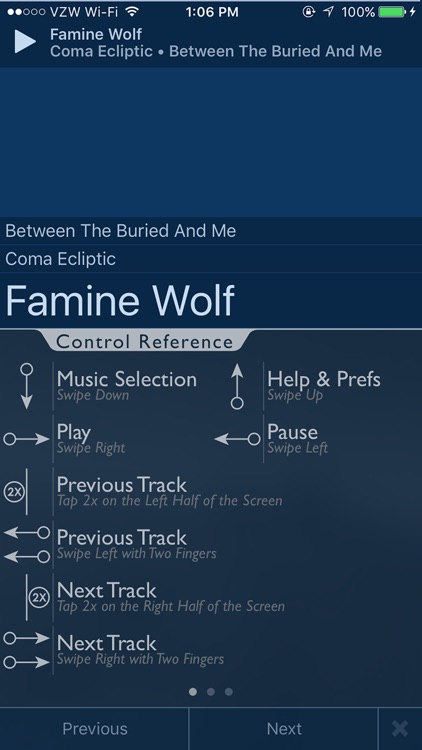 Tactus Music Player