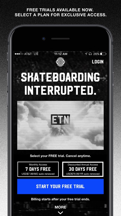 ETN - live and original skateboarding shows