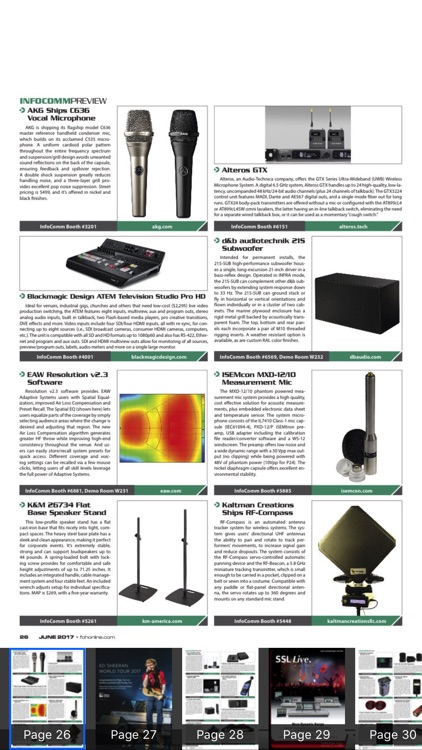 FRONT of HOUSE (FOH) Magazine