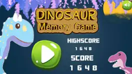 Game screenshot Dinosaur Memory Games mod apk