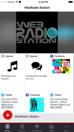 WebRadio Station