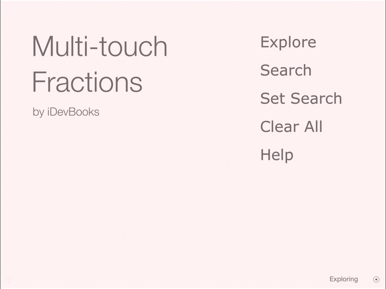 Multi-touch Fractions