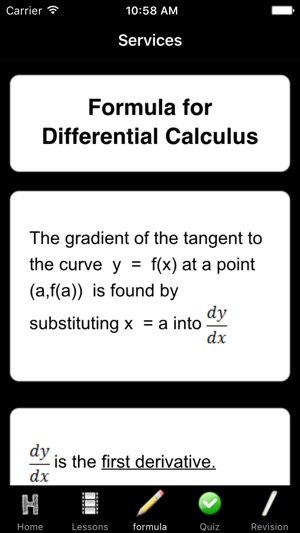 Differential Calculus Lessons(圖3)-速報App