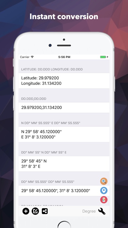 Coordinates - GPS Formatter screenshot-3