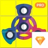 Awesome Hand Spinners Slide Puzzle PRO