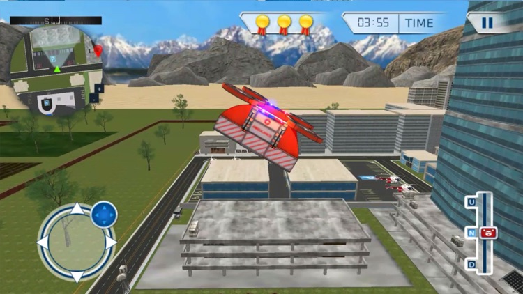 911 Ambulance Rescue Helicopter Simulator 3D Game screenshot-4