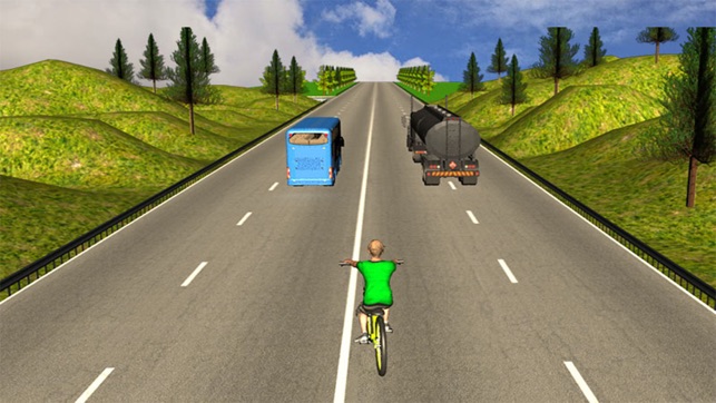 Bicycle Rider Traffic Racer 17(圖1)-速報App