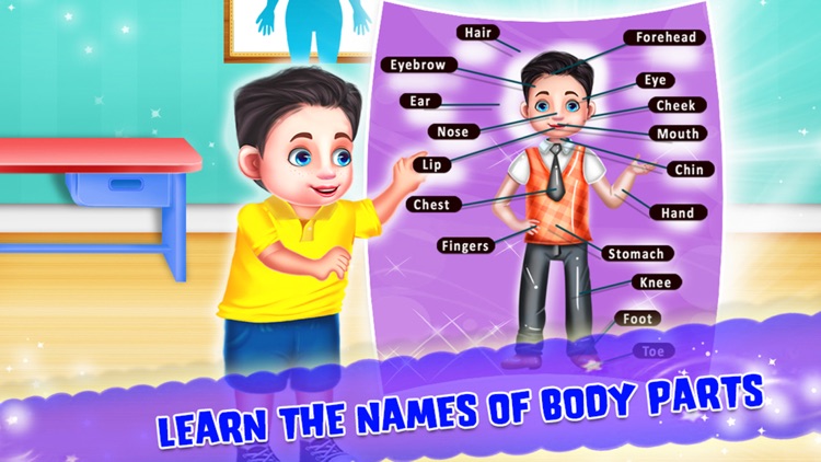 Kids Learning Human Bodyparts