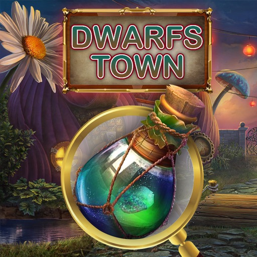 Dwarfs Town Hidden Object Games Adventure icon