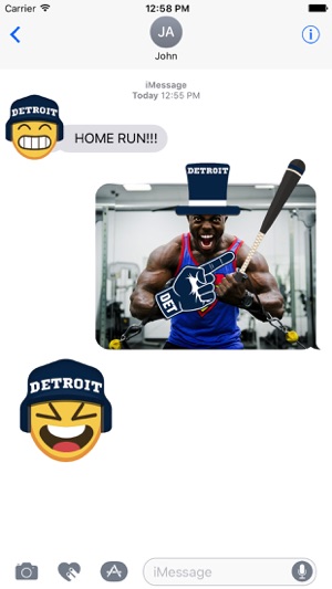 Detroit Baseball Stickers & Emojis(圖2)-速報App