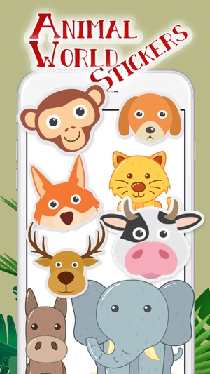 Animal World Stickers