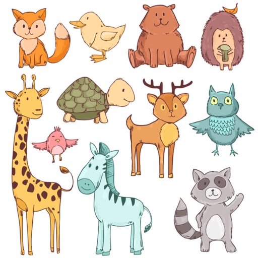 Sweet Baby Animal Stickers icon