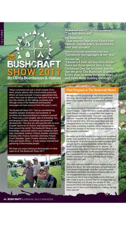 Bushcraft & Survival Skills Magazine - ‘For living life outdoors…’ screenshot-4